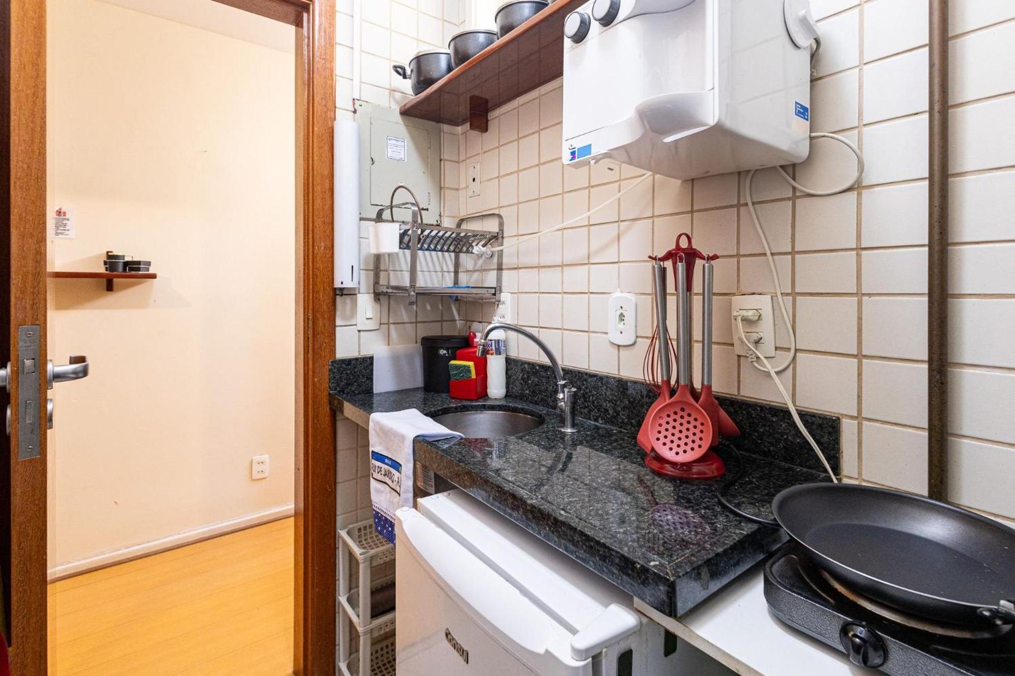 Apartamento Copacabana 200M Da Praia - Wifi Gratis - Cp5 ريو دي جانيرو المظهر الخارجي الصورة