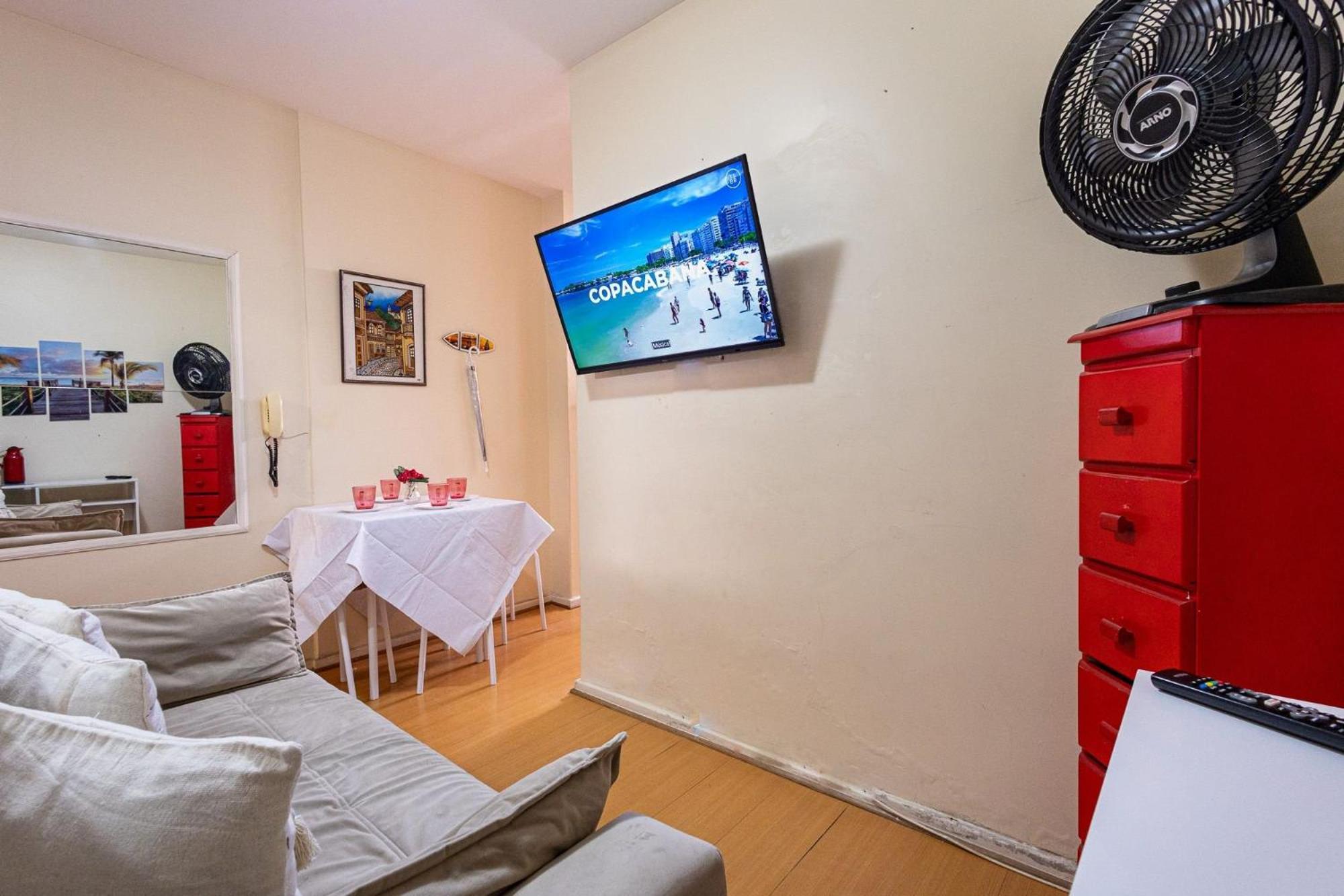 Apartamento Copacabana 200M Da Praia - Wifi Gratis - Cp5 ريو دي جانيرو المظهر الخارجي الصورة