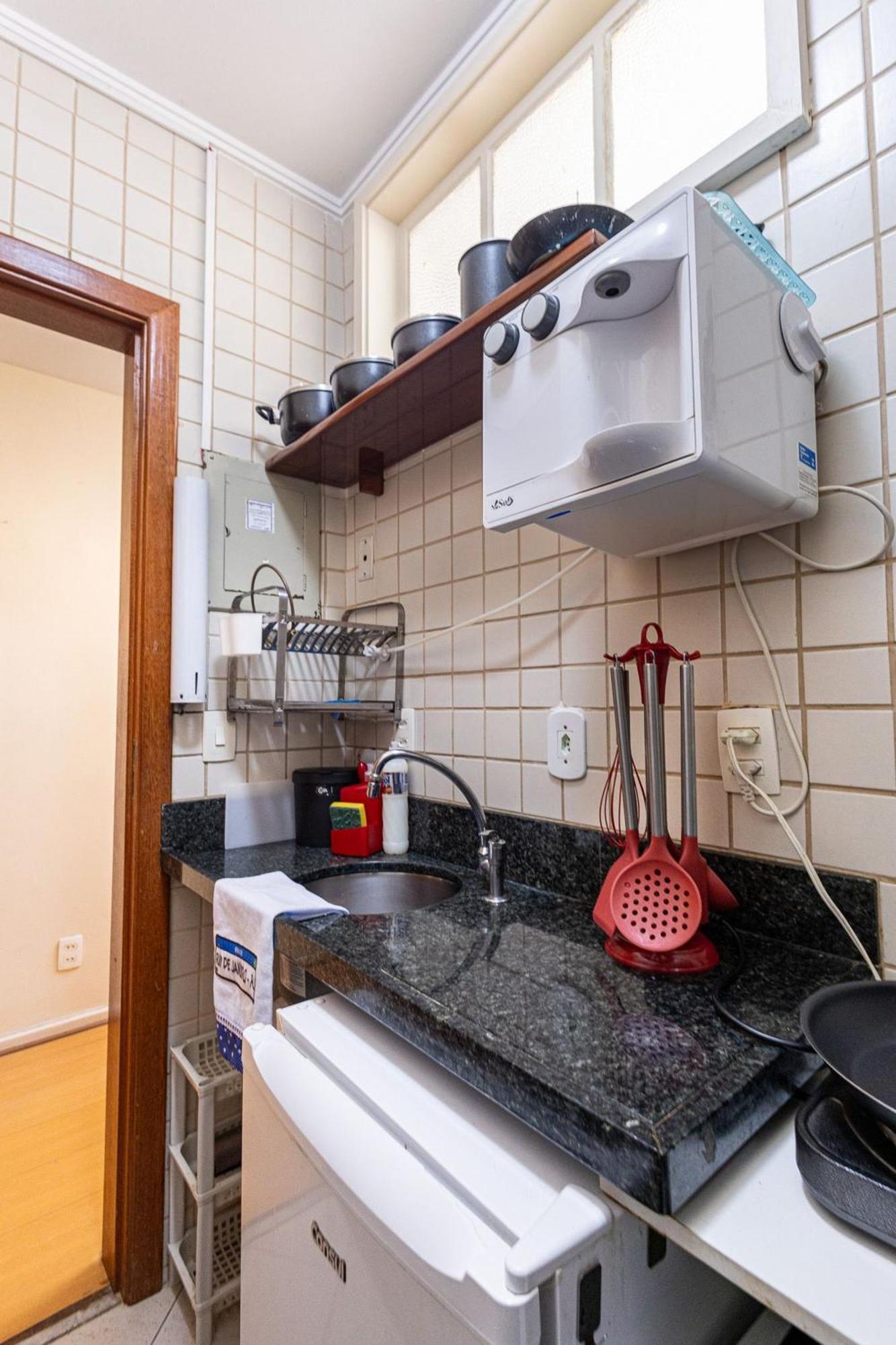 Apartamento Copacabana 200M Da Praia - Wifi Gratis - Cp5 ريو دي جانيرو المظهر الخارجي الصورة