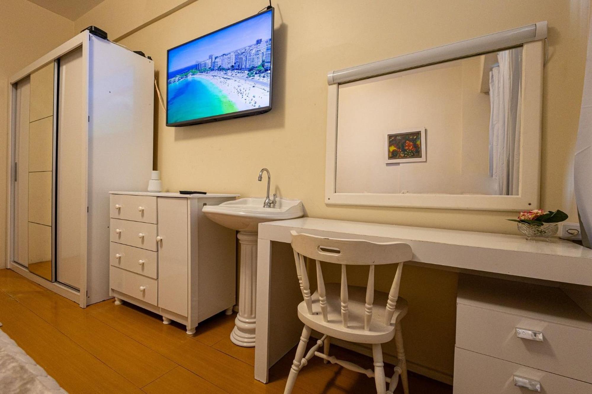 Apartamento Copacabana 200M Da Praia - Wifi Gratis - Cp5 ريو دي جانيرو المظهر الخارجي الصورة
