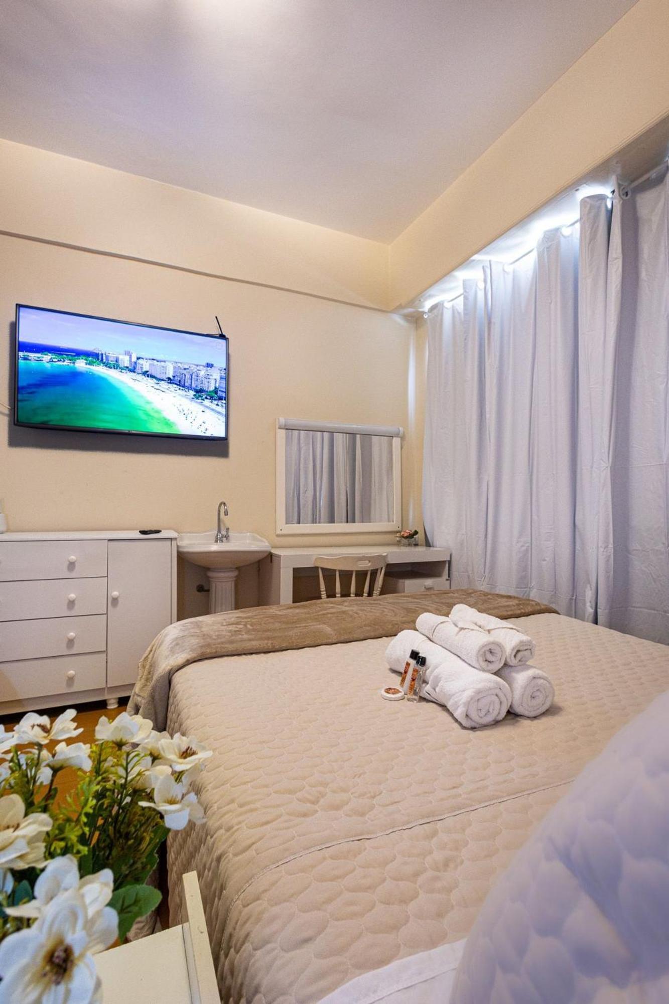 Apartamento Copacabana 200M Da Praia - Wifi Gratis - Cp5 ريو دي جانيرو المظهر الخارجي الصورة