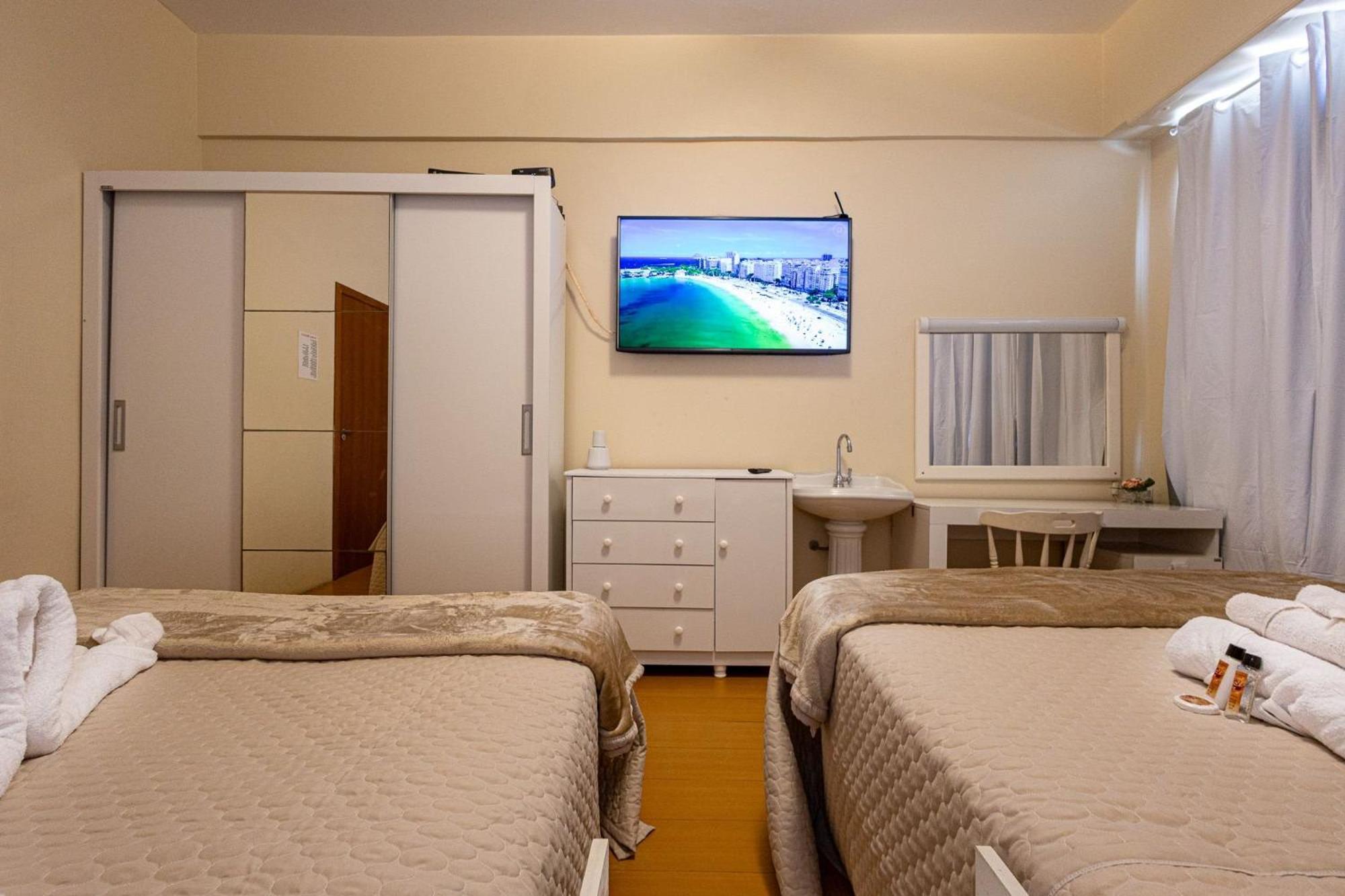 Apartamento Copacabana 200M Da Praia - Wifi Gratis - Cp5 ريو دي جانيرو المظهر الخارجي الصورة