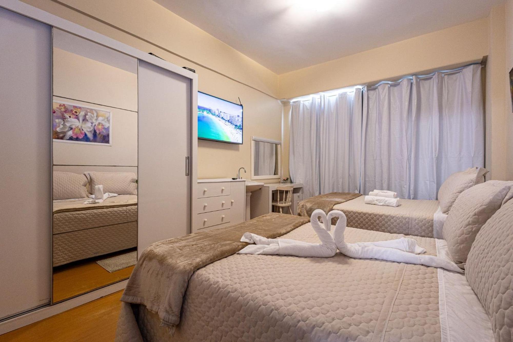 Apartamento Copacabana 200M Da Praia - Wifi Gratis - Cp5 ريو دي جانيرو المظهر الخارجي الصورة